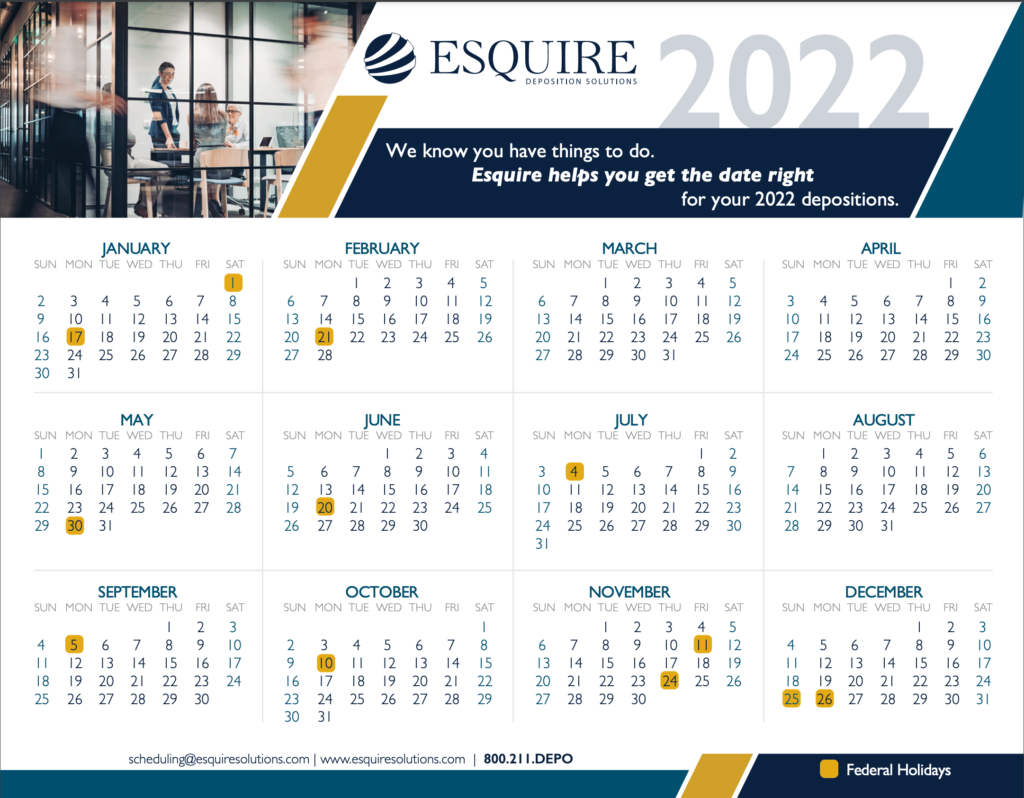 Esquire Filing Date Calculator - Esquire Deposition Solutions