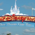 Walt Disney World entrance gate in Orlando, Florida